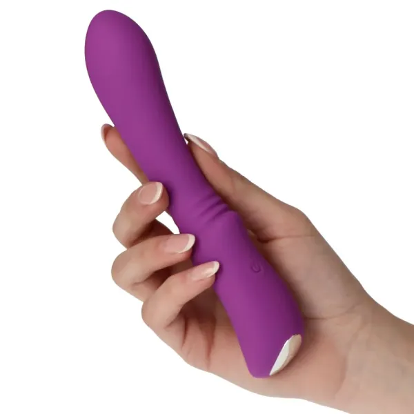 Vibratore vaginale Elys Convex viola 18 cm