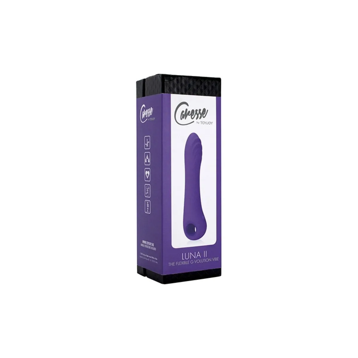 Vibratore design luna ii flexible vibe purple