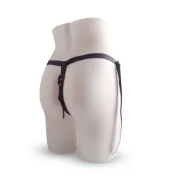 Cintura strapon e fallo Hot Stuff viola 10 cm Cintura strapon e fallo Hot Stuff viola 10 cm