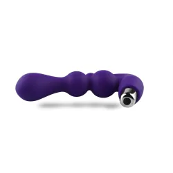 Fallo anale vibrante in silicone viola Fallo anale vibrante in silicone viola
