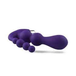 Fallo anale vibrante in silicone viola Fallo anale vibrante in silicone viola