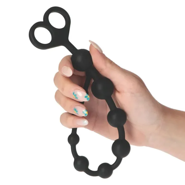 Palline anali juggling ball silicone nere