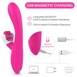 Vibratore Rabbit Precious Love fucsia Vibratore Rabbit Precious Love fucsia