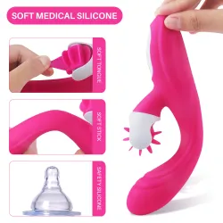 Vibratore Rabbit Precious Love fucsia Vibratore Rabbit Precious Love fucsia