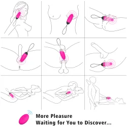Vibratore Ovetto Sensual Games 8,7 cm Vibratore Ovetto Sensual Games 8,7 cm