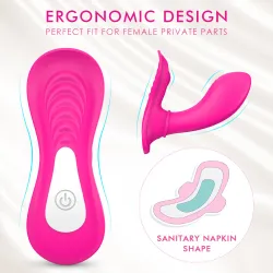 Vibratore vaginale Erotic Dream fucsia Vibratore vaginale Erotic Dream fucsia