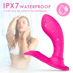 Vibratore vaginale Erotic Dream fucsia Vibratore vaginale Erotic Dream fucsia