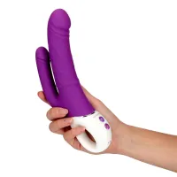 Vibratore doppio Booty 23,5 cm