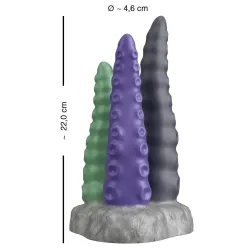 Dildo Monster Tre tentacoli 22 cm Dildo Monster Tre tentacoli 22 cm