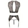 Set intimo sexy bdsm in pizzo con manette Set intimo sexy bdsm in pizzo con manette