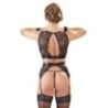 Set intimo sexy bdsm in pizzo con manette Set intimo sexy bdsm in pizzo con manette