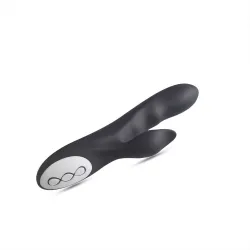 Vibratore Rabbit Loving nero 21 cm Vibratore Rabbit Loving nero 21 cm