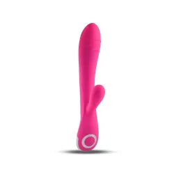Vibratore rabbit stimolatore clitoride fucsia Vibratore rabbit stimolatore clitoride fucsia