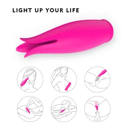 Vibratore clitoride Cherry Blossom 10,7 cm Vibratore clitoride Cherry Blossom 10,7 cm