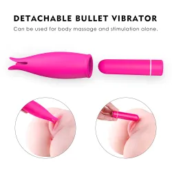 Vibratore clitoride Cherry Blossom 10,7 cm Vibratore clitoride Cherry Blossom 10,7 cm
