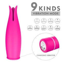 Vibratore clitoride Cherry Blossom 10,7 cm Vibratore clitoride Cherry Blossom 10,7 cm