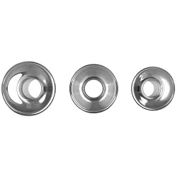 Dilatatori anali 3 pz trasparenti Crystal Dilatatori anali 3 pz trasparenti Crystal