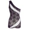 Mini abito sexy elasticizzato nero Mini abito sexy elasticizzato nero