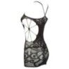 Sexy abito intimo in rete fine nero Sexy abito intimo in rete fine nero