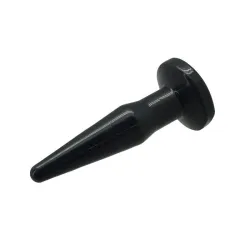 Plug anale principianti slim nero 10 cm Plug anale principianti slim nero 10 cm