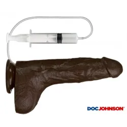 Fallo realistico squirting brown 23.5 cm Fallo realistico squirting brown 23.5 cm