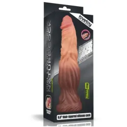 Dildo Monster nature bicolor silicone 24,5 cm Dildo Monster nature bicolor silicone 24,5 cm