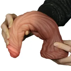 Dildo Monster nature bicolor silicone 24,5 cm Dildo Monster nature bicolor silicone 24,5 cm