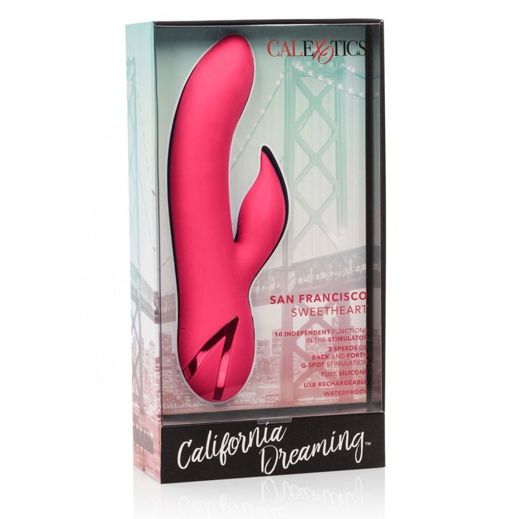 Vibratore rabbit rosa per punto G