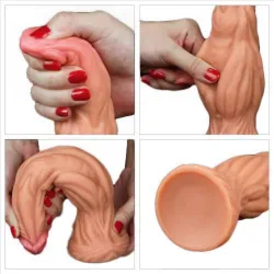 Dildo Monster nature silicone 24,5 cm Dildo Monster nature silicone 24,5 cm