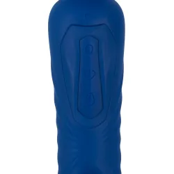 Vibratore Wand 2 in 1 con lingua blu 24 cm Vibratore Wand 2 in 1 con lingua blu 24 cm