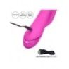 Vibratore Rabbit e Succhia Clito fucsia Vibratore Rabbit e Succhia Clito fucsia