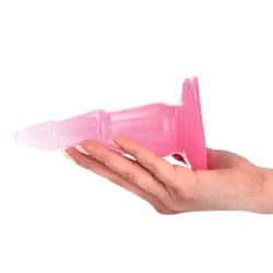 Plug anale Abete jelly fucsia 15,5 cm Plug anale Abete jelly fucsia 15,5 cm