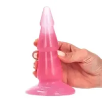 Plug anale Abete jelly fucsia 15,5 cm