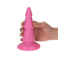 Plug anale Abete fucsia 15,5 cm