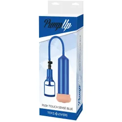 Pompa pene manuale Touch Sense blu Pompa pene manuale Touch Sense blu