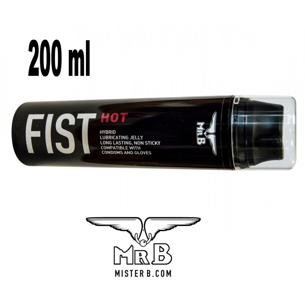 Lubrificante Anale al silicone Mister B FIST Hot Lube 200 ml