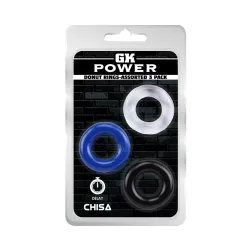 Kit 3 Anelli per pene Donut Kit 3 Anelli per pene Donut