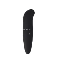 Vibratore mini punto G nero 12 cm