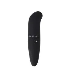 Vibratore mini punto G nero 12 cm Vibratore mini punto G nero 12 cm