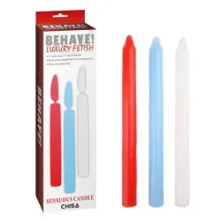 Set 3 Candele BDSM 18 cm Set 3 Candele BDSM 18 cm