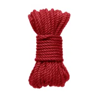 Corda bondage sadomaso 5 mt rossa