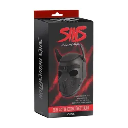 Maschera costrittiva BDSM Doggy Hood Maschera costrittiva BDSM Doggy Hood