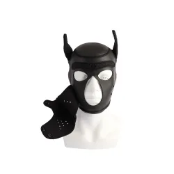 Maschera costrittiva BDSM Doggy Hood Maschera costrittiva BDSM Doggy Hood