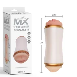 Masturbatore uomo doppio vagina bocca Masturbatore uomo doppio vagina bocca