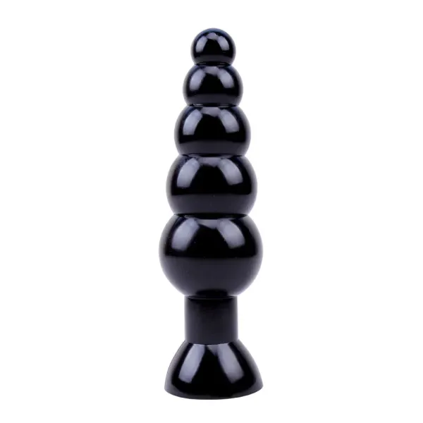 Buttplug anale con sfere graduate 18,5 cm