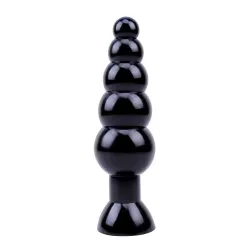 Buttplug anale con sfere graduate 18,5 cm Buttplug anale con sfere graduate 18,5 cm