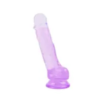 Dildo Realistico Ecstasy viola 18 cm