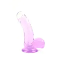 Dildo Realistico Delight viola 18 cm