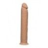 Dildo realistico 30,5 cm pelle chiara The D