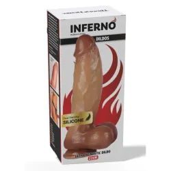 Fallo Realistico Inferno pelle chiara 24 cm Fallo Realistico Inferno pelle chiara 24 cm